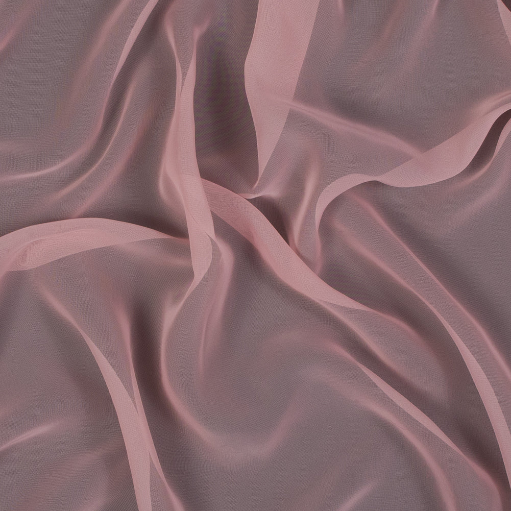 Polyester Chiffon - Rose - Regina Collection