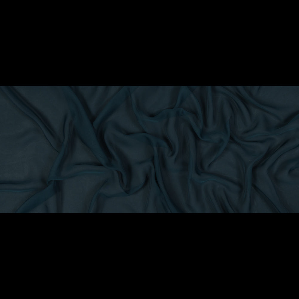 Moss Polyester Chiffon - Folded