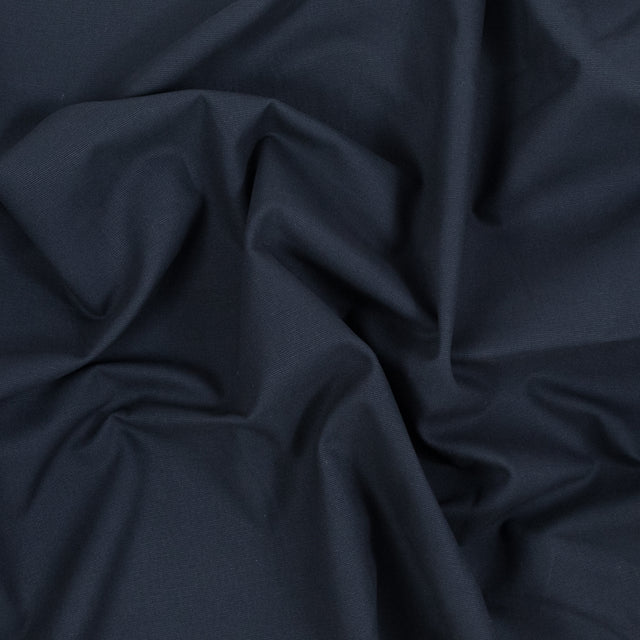 Navy Cotton Canvas