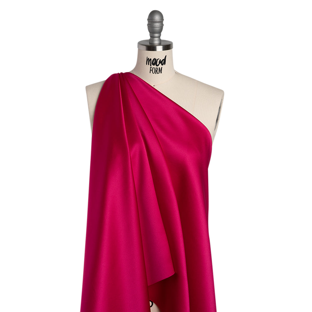 Polyester Satin - Cerise - Reverie Collection - Drape
