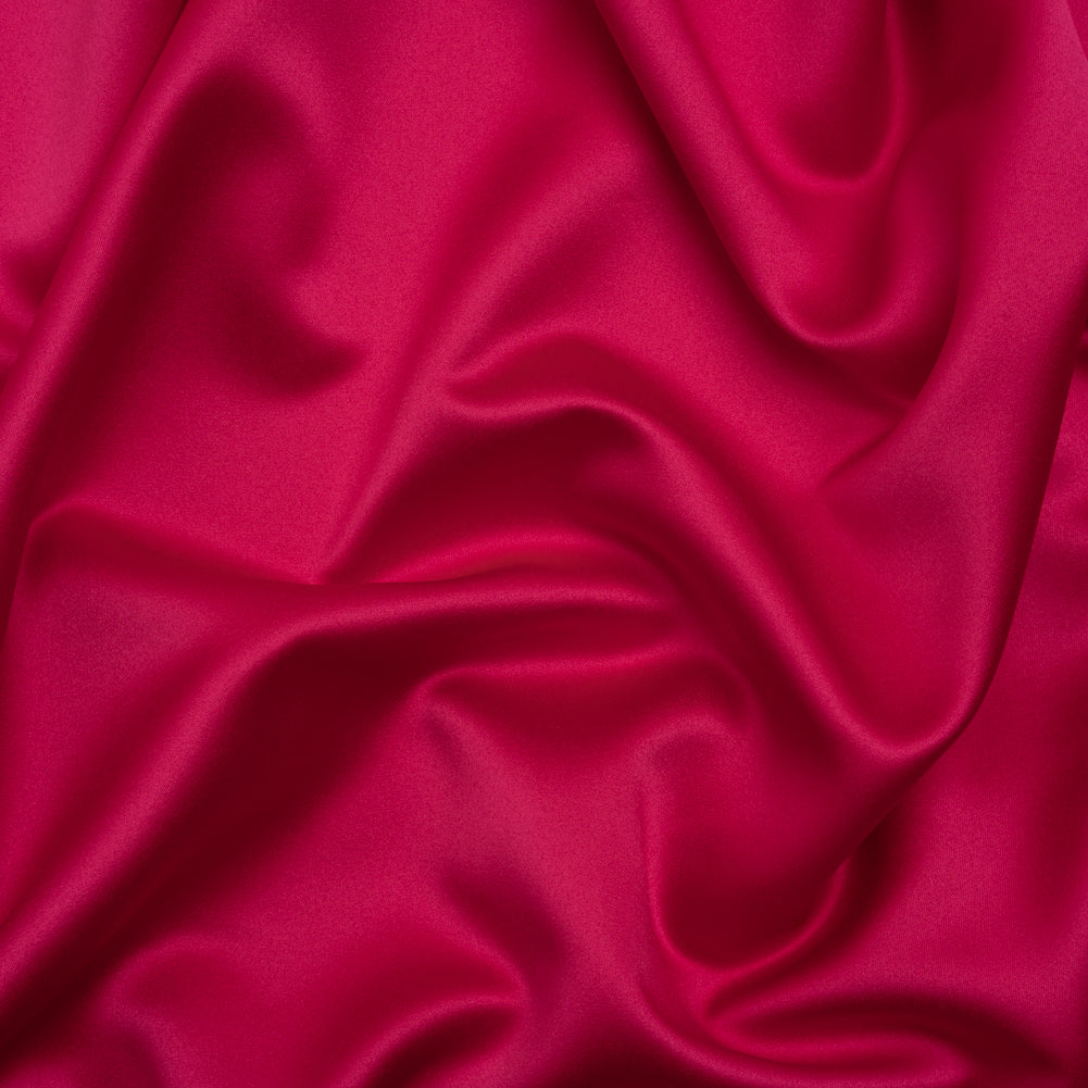 Polyester Satin - Cerise - Reverie Collection