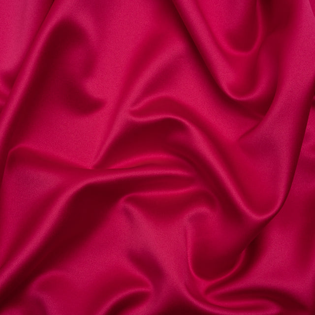 Polyester Satin - Cerise - Reverie Collection