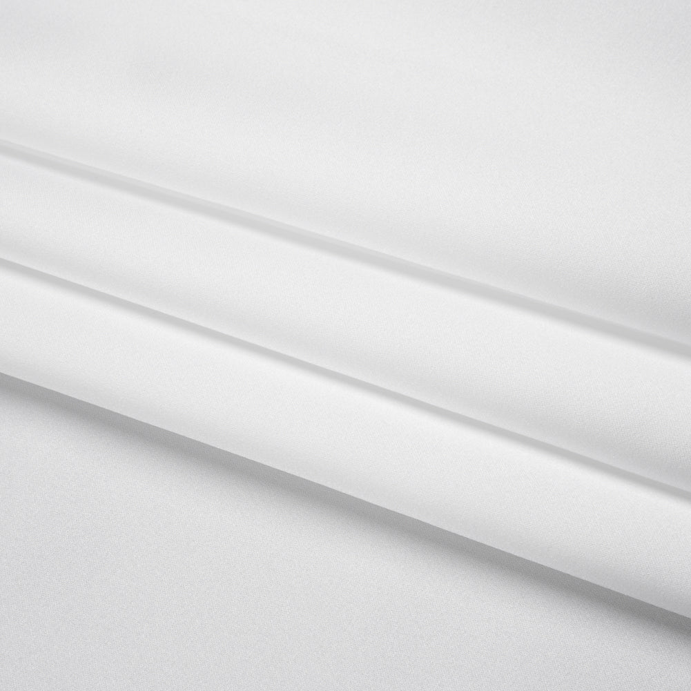 Polyester Satin - Ultra White - Reverie Collection - Folded