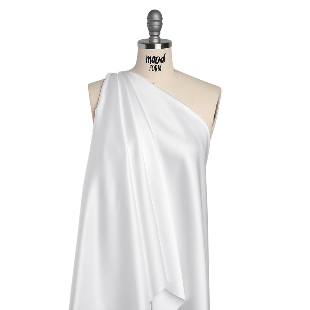 Polyester Satin - Ultra White - Reverie Collection - Drape