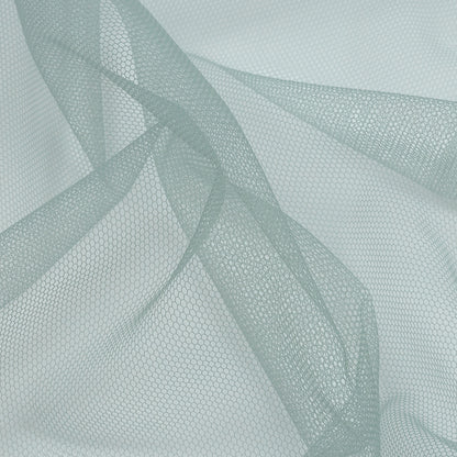 Leonardo Dusty Jade Soft Nylon Tulle - Folded