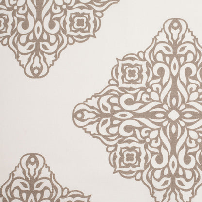 Taupe Light-Weight Printed Cotton Woven