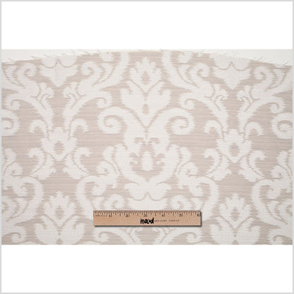 Flax Damask Woven Blend - Full