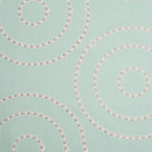 Opal Embroidered Circles Polyester Woven
