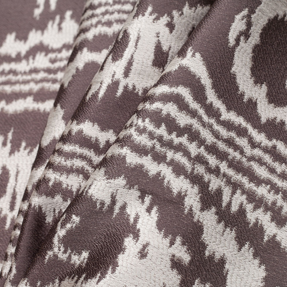 Turkish Greyhound Moire-Like Polyester Woven - Folded