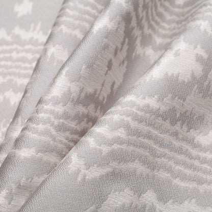 Shimmer Moire-Like Polyester Woven Folded