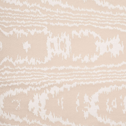Taupe Moire-Like Polyester Woven