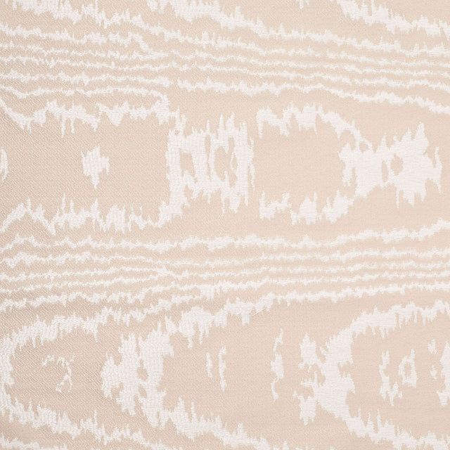 Taupe Moire-Like Polyester Woven