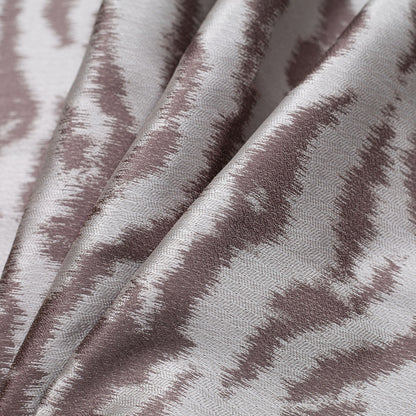 Gray Animal Printed Polyester Woven Folded