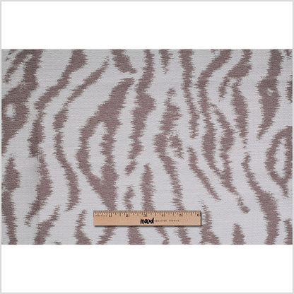 Gray Animal Printed Polyester Woven Full