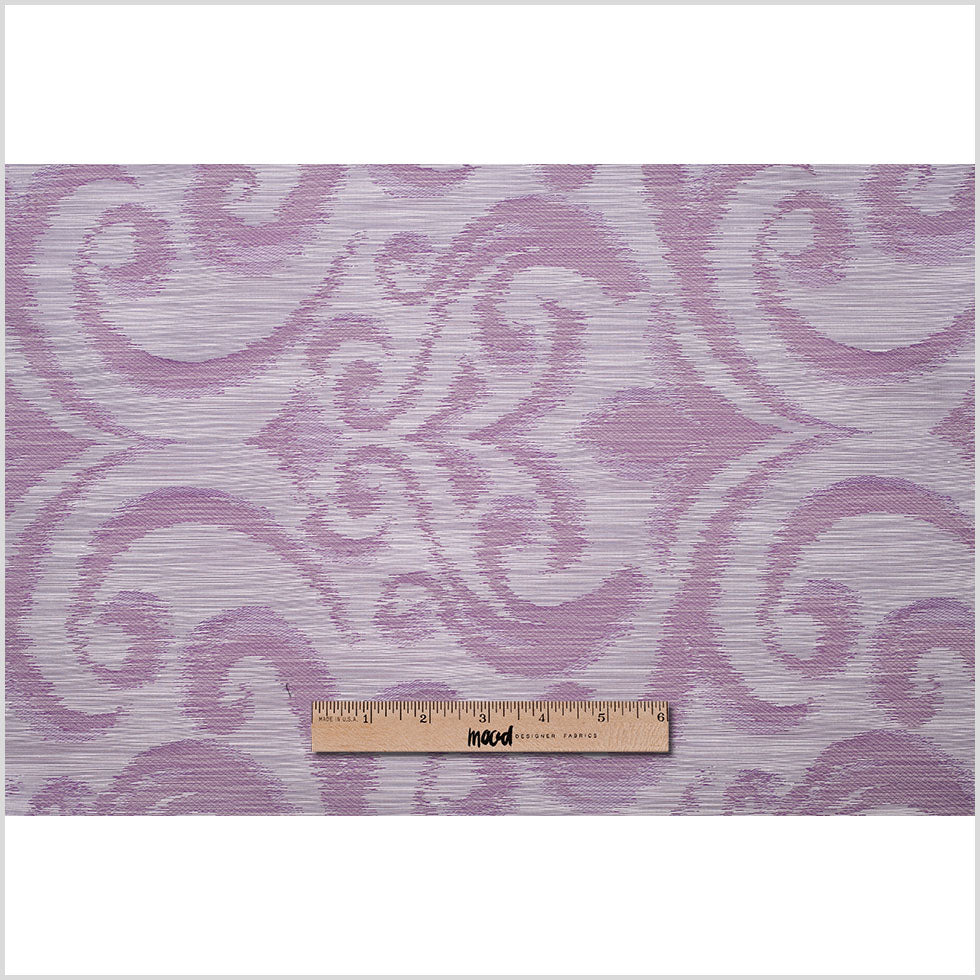 Turkish Lilac Damask Polyester Woven - Full
