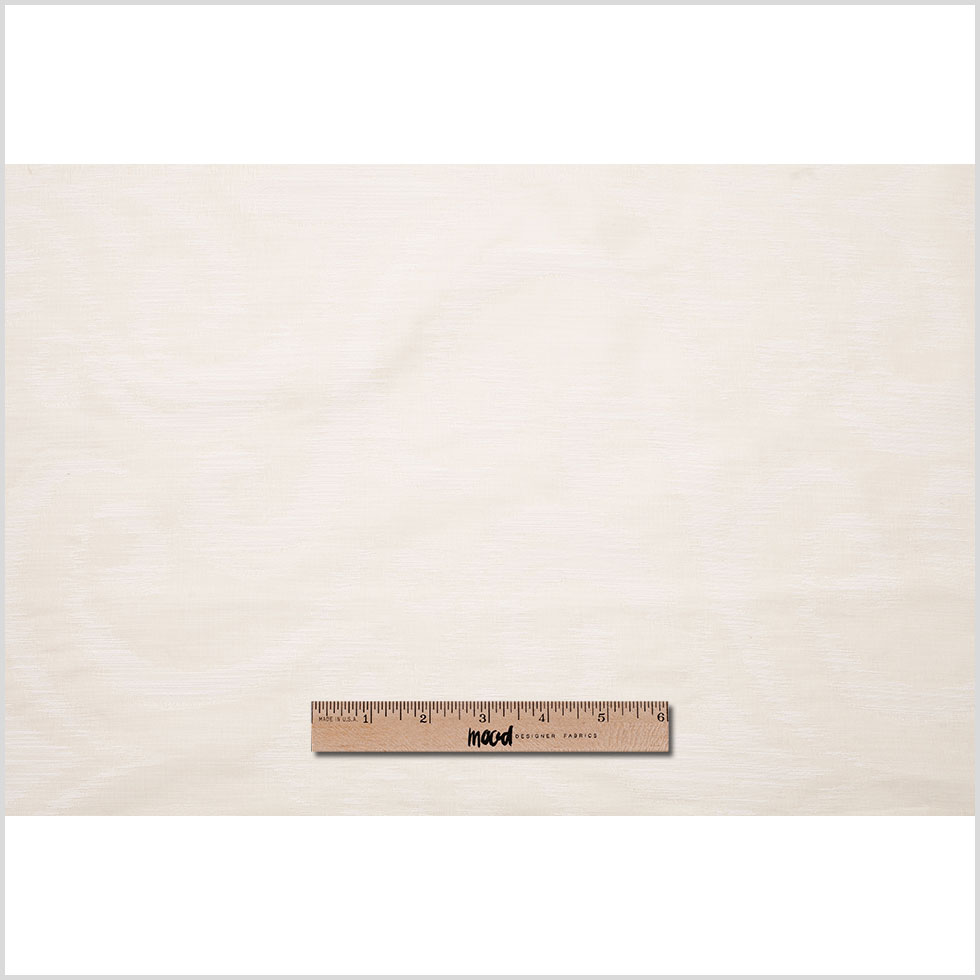 Turkish Ivory Damask Polyester Woven - Full