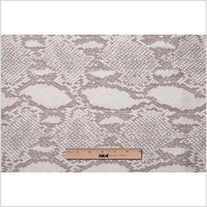 Turkish Taupe Python Printed Polyester Woven - Full