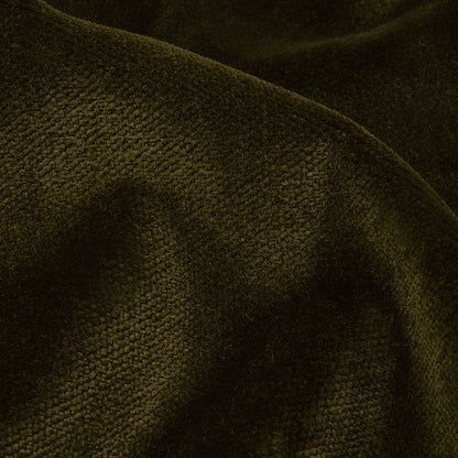 Olive Cotton Velvet - Detail