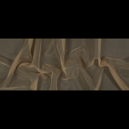 Antique Gold 2-Ply Polyester Organza - Folded
