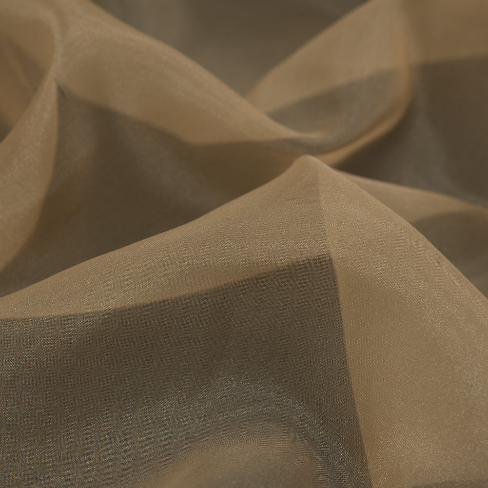 Antique Gold 2-Ply Polyester Organza - Full
