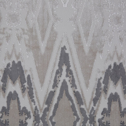 Pearl Laser Cut Geometric Velvet Detail