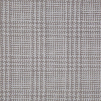Spanish Beige Houndstooth Poly-Cotton Woven Detail