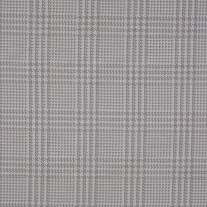 Spanish Beige Houndstooth Poly-Cotton Woven