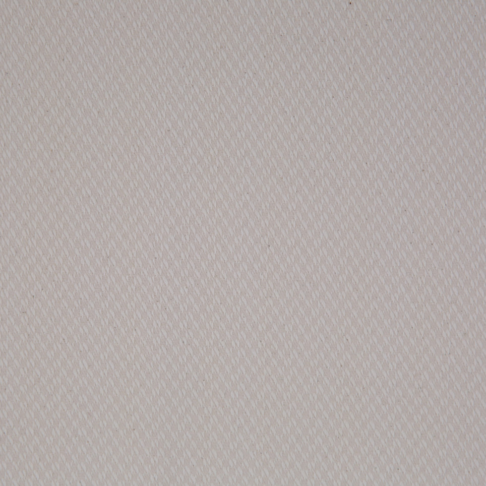 Spanish Natural Raised Checks Polyester Blended Woven - Detail