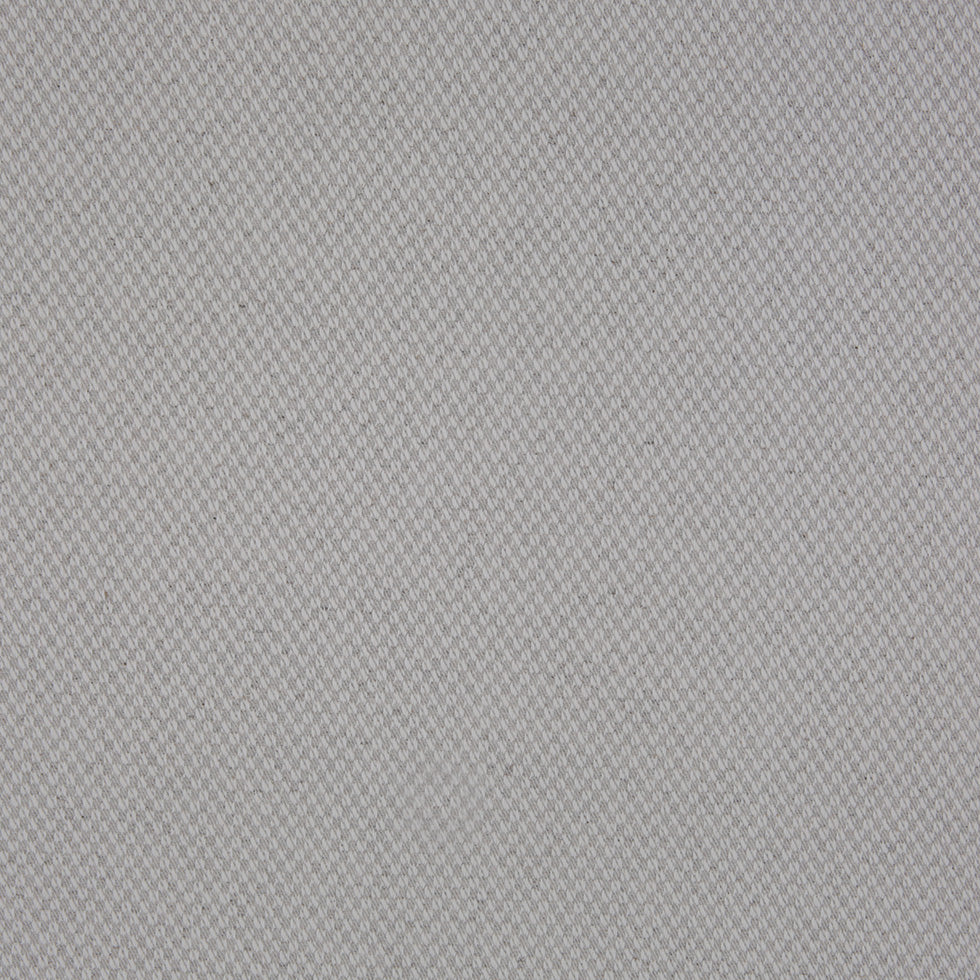 Spanish Light Gray Raised Checks Polyester Blended Woven