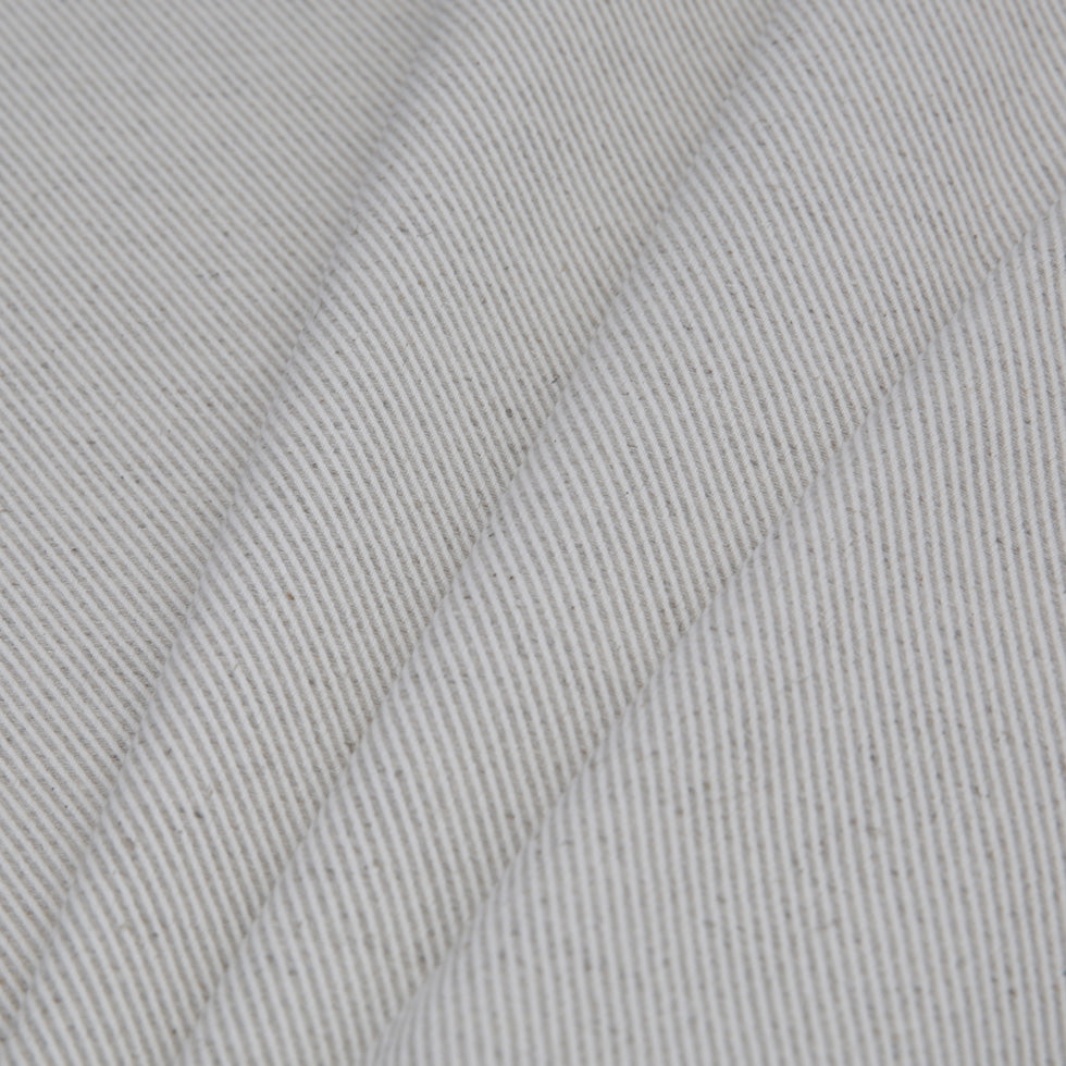 Spanish Light Gray Raised Polyester Blended Twill Folded