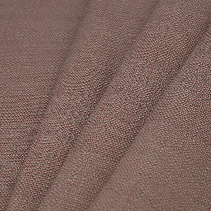 Spanish Mocha Textured Polyester Blended Woven - Folded