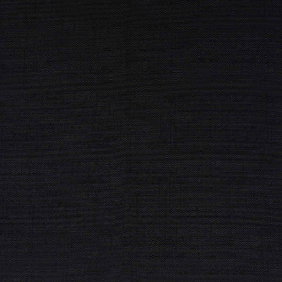 Spanish Black Textured Polyester Blended Woven