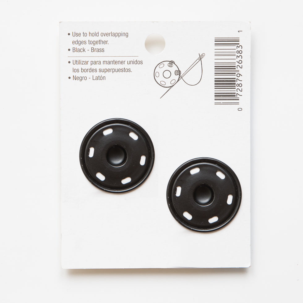 Dritz 2 Sew on Snaps - 30mm Detail