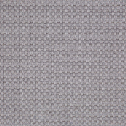 Chrome Novelty Basketweave Upholstery Fabric - Detail