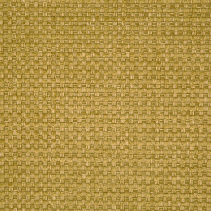 Citron Novelty Basketweave Upholstery Fabric - Detail