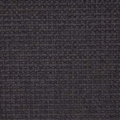 Dark Gray Novelty Basketweave Upholstery Fabric Detail