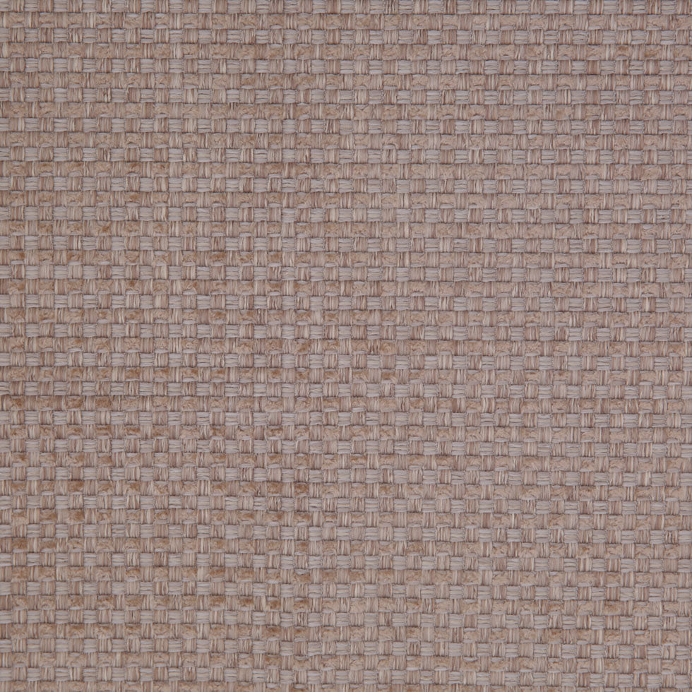 Cement Novelty Basketweave Upholstery Fabric - Detail