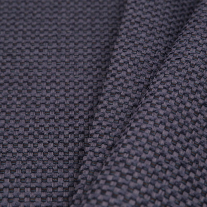 Denim Novelty Basketweave Upholstery Fabric Folded