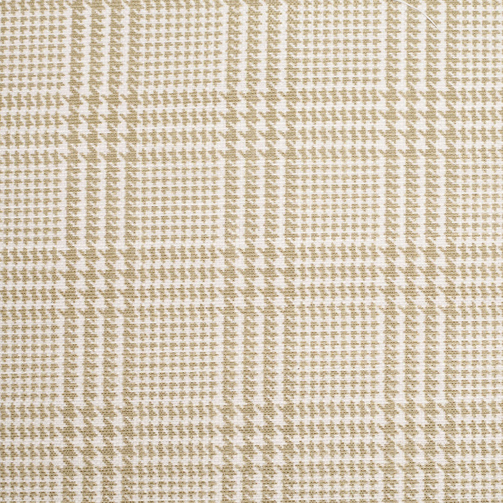 Spanish Forest Houndstooth Poly-Cotton Woven