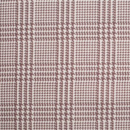 Spanish Mocha Houndstooth Poly-Cotton Woven