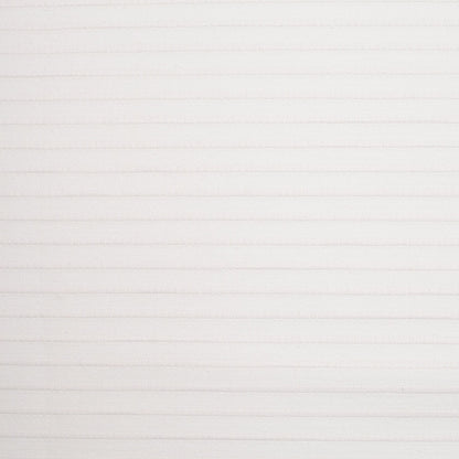Spanish White Striped Polyester Blended Woven