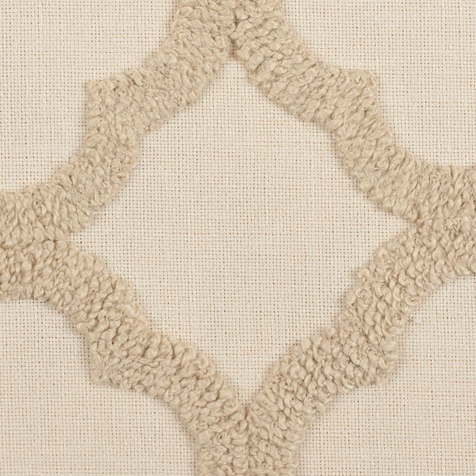 Linen Classical Embroidered Linen-Like Polyester - Detail
