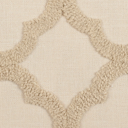 Linen Classical Embroidered Linen-Like Polyester - Detail