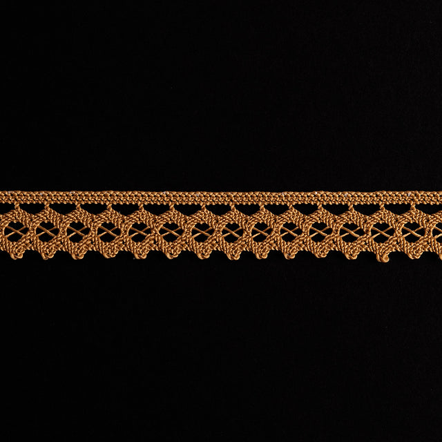 Gold European Crochet Trim - 0.75