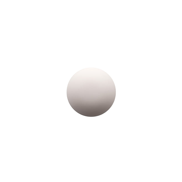 Italian White Nylon Shank Back Button - 24L/15mm