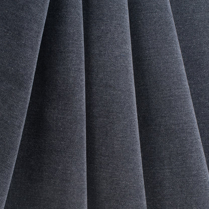 Turkish Gunmetal Polyester Blended Chenille - Folded