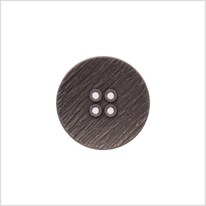 Italian Silver Zamac Embossed Button - 40L/25mm
