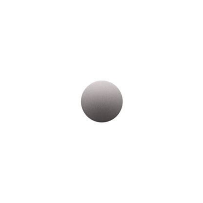 Italian Silver Zamac Shank Back Button - 18L/11.5mm
