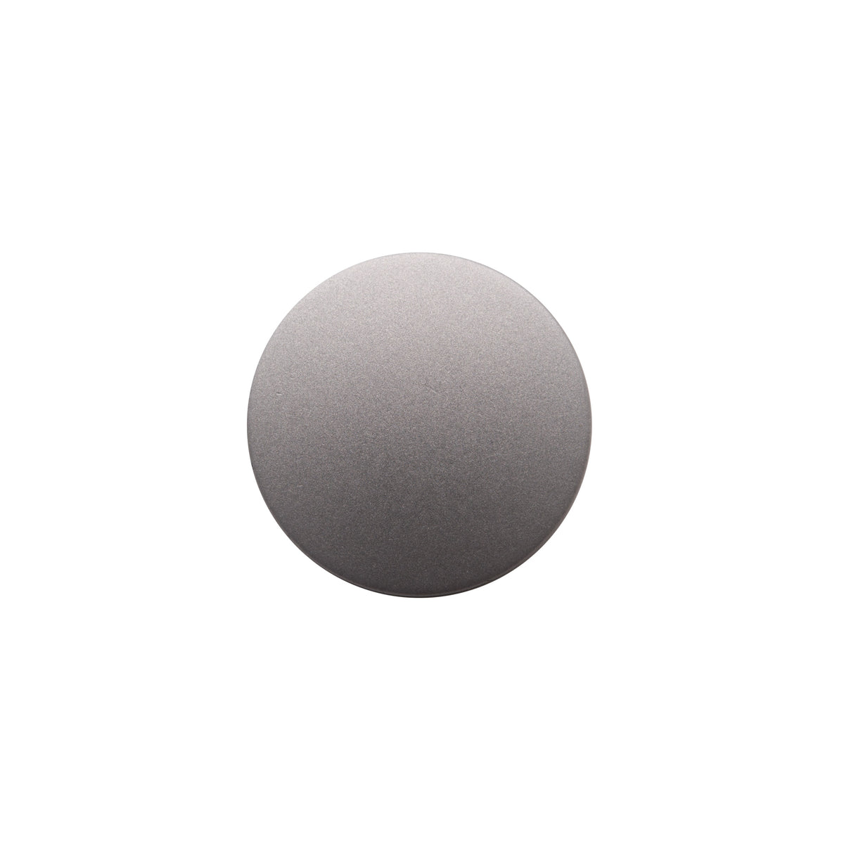 Italian Silver Zamac Shank Back Button - 36L/23mm