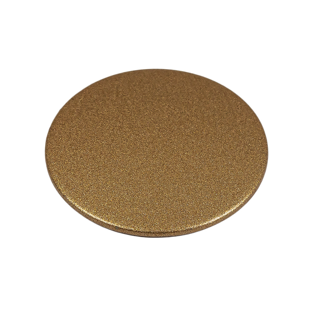 Italian Gold Zamac Shank Back Button - 44L/28mm - Folded